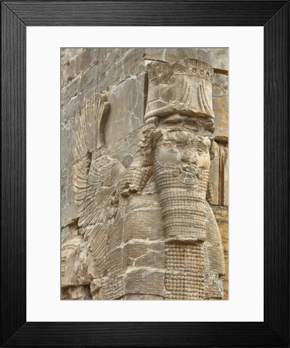 Framed Print : Gate of All Nations, Gate of Xerxes, Persepolis, ceremonial capital of Achaemenid Empire Framed Print : Gate of All Nations, Gate of Xerxes, Persepolis, ceremonial capital of Achaemenid Empire