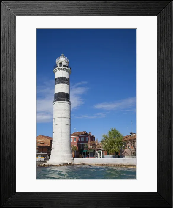 Framed Print : Lighthouse at Murano, Venice, Italy Framed Print : Lighthouse at Murano, Venice, Italy