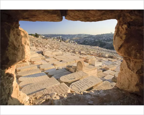 Cemetery, Mount Of Olives, Jerusalem, Israel