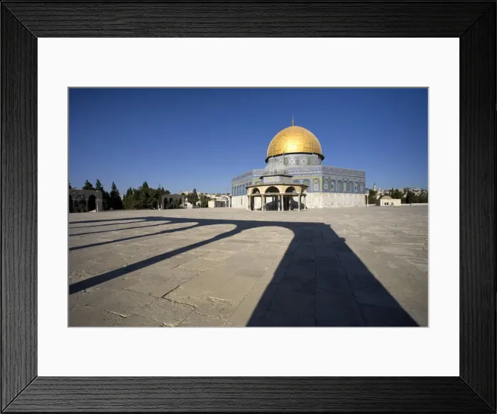 Framed Print : Dome of the Rock Mosque, Jerusalem, Israel Framed Print : Dome of the Rock Mosque, Jerusalem, Israel