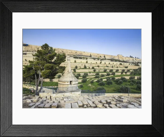 Framed Print : Israel, Jerusalem, Mount of Olives Framed Print : Israel, Jerusalem, Mount of Olives