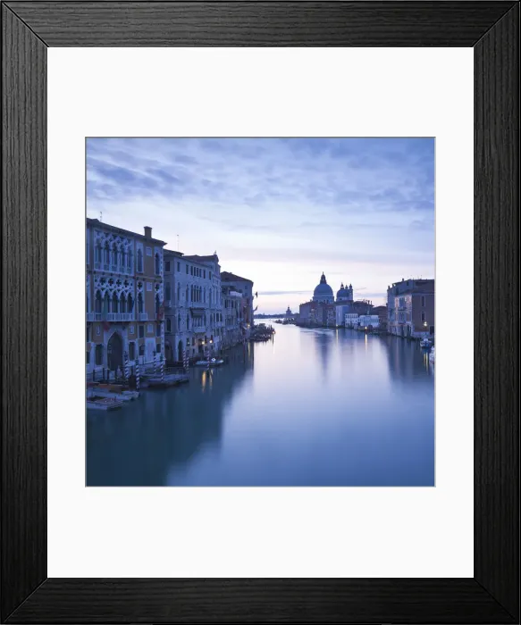 Framed Print : Santa Maria Della Salute, Grand Canal, Venice, Italy
