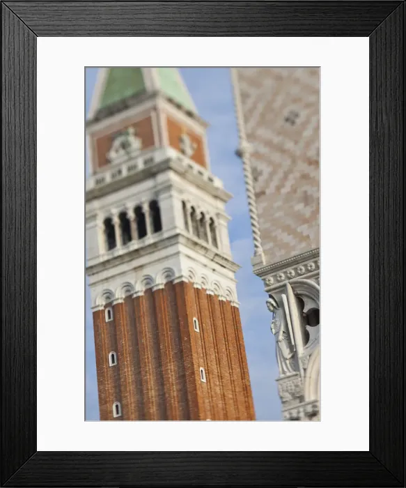 Framed Print : Campanile, Piazza San Marco, Venice, Italy Framed Print : Campanile, Piazza San Marco, Venice, Italy
