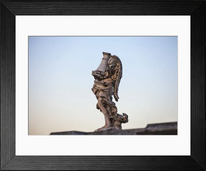 Framed Print : Italy, Lazio, Rome, Statues on St. Angelo bridge Framed Print : Italy, Lazio, Rome, Statues on St. Angelo bridge