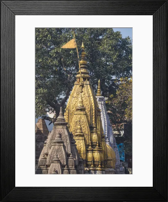 Framed Print : India, Uttar Pradesh, Varanasi, Vishwanath Golden Temple Framed Print : India, Uttar Pradesh, Varanasi, Vishwanath Golden Temple