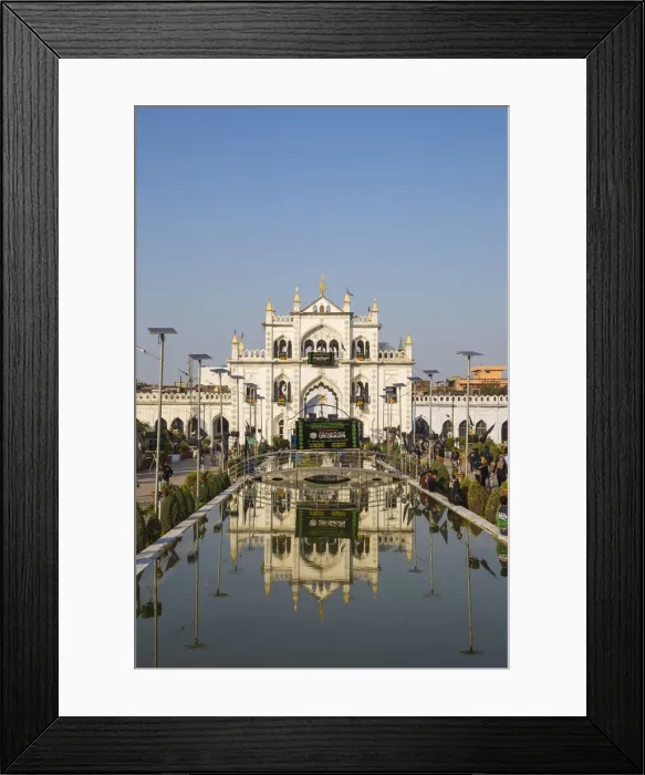 Framed Print : India, Uttar Pradesh, Lucknow, Chota Imambara Framed Print : India, Uttar Pradesh, Lucknow, Chota Imambara