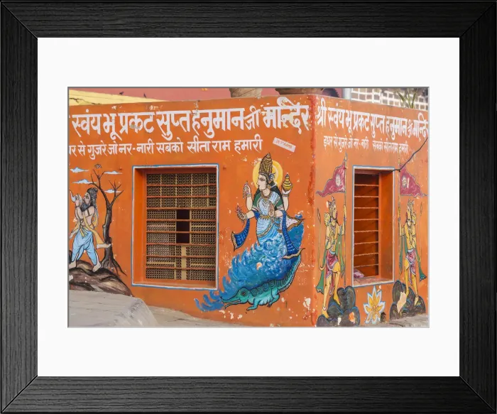 Framed Print : India, Uttar Pradesh, Varanasi, Southern Ghats, Shrine Framed Print : India, Uttar Pradesh, Varanasi, Southern Ghats, Shrine
