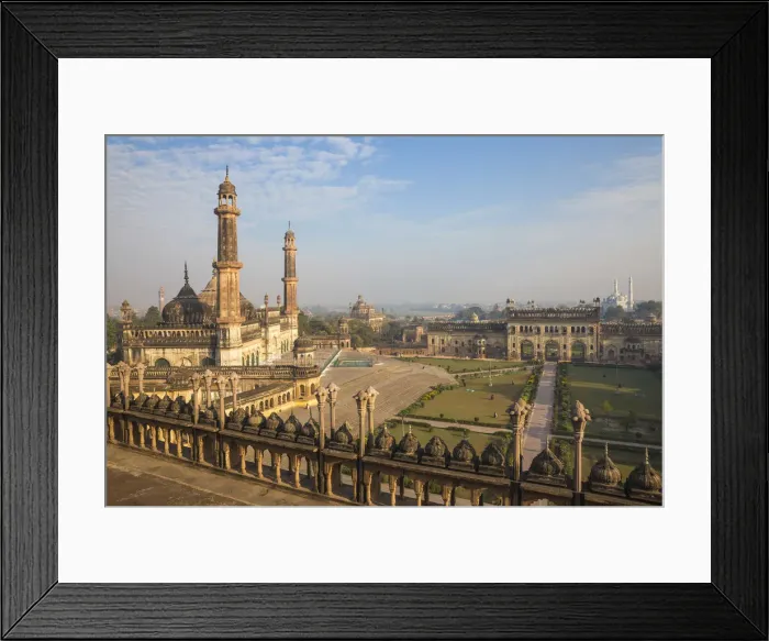 Framed Print : India, Uttar Pradesh, Lucknow, Asifi Mosque at Bara Imambara complex Framed Print : India, Uttar Pradesh, Lucknow, Asifi Mosque at Bara Imambara complex