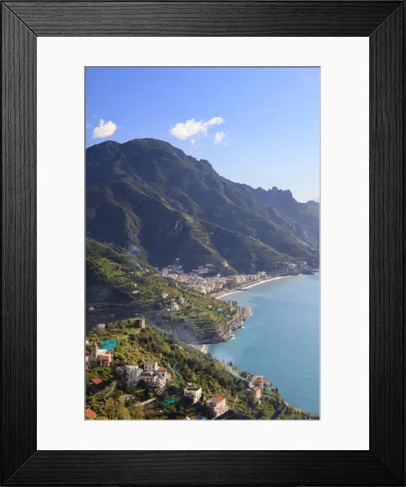 Framed Print : Italy, Amalfi Coast, Ravello, Villa Rufolo