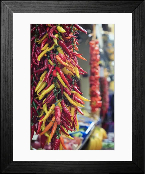 Framed Print : Italy, Amalfi Coast, Sorrento, food market Framed Print : Italy, Amalfi Coast, Sorrento, food market