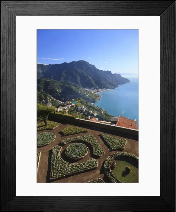 Framed Print : Italy, Amalfi Coast, Ravello, Villa Rufolo Framed Print : Italy, Amalfi Coast, Ravello, Villa Rufolo