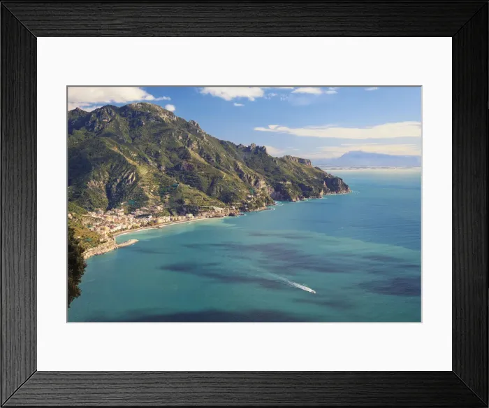 Framed Print : Italy, Amalfi Coast, Ravello, Villa Cimbrone, Terrazza dell Infinito