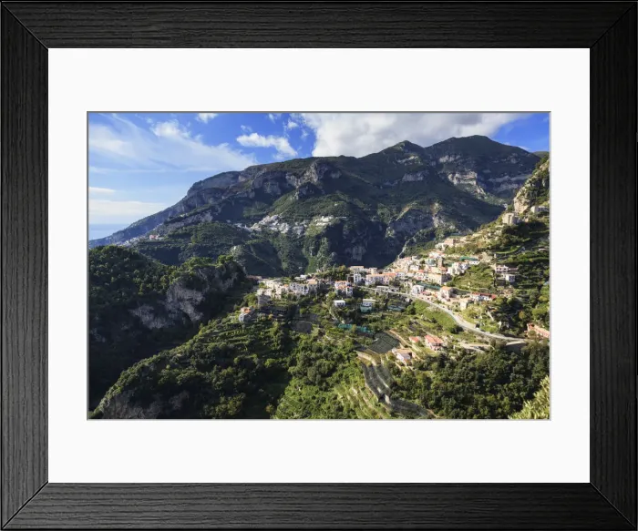 Framed Print : Italy, Amalfi Coast, Ravello, Villa Cimbrone, Gardens Framed Print : Italy, Amalfi Coast, Ravello, Villa Cimbrone, Gardens