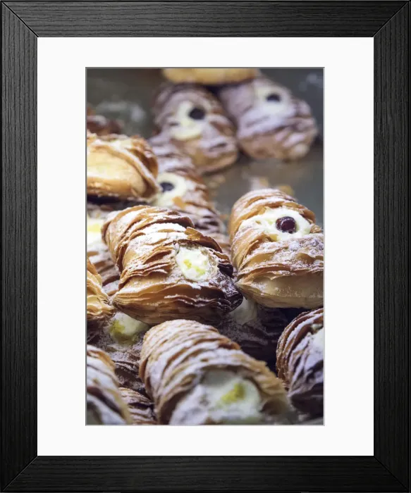 Framed Print : Italy, Amalfi Coast, Amalfi, Historic Pastry Pansa, sfogliatella Framed Print : Italy, Amalfi Coast, Amalfi, Historic Pastry Pansa, sfogliatella