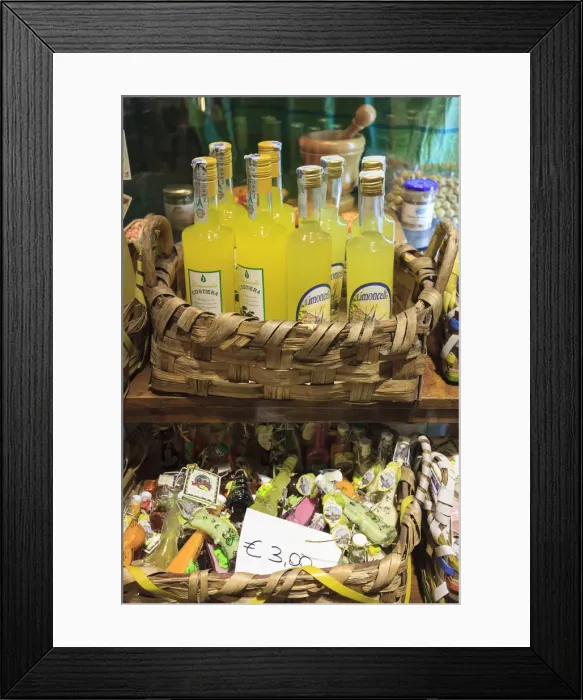 Framed Print : Italy, Naples, Markets in San Gregorio Armeno district Framed Print : Italy, Naples, Markets in San Gregorio Armeno district