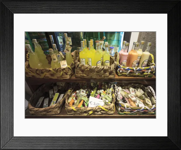 Framed Print : Italy, Naples, Markets in San Gregorio Armeno district Framed Print : Italy, Naples, Markets in San Gregorio Armeno district