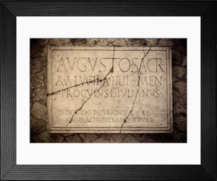 Framed Print : Italy, Naples, Herculaneum, Roman Ruins (UNESCO site) Framed Print : Italy, Naples, Herculaneum, Roman Ruins (UNESCO site)