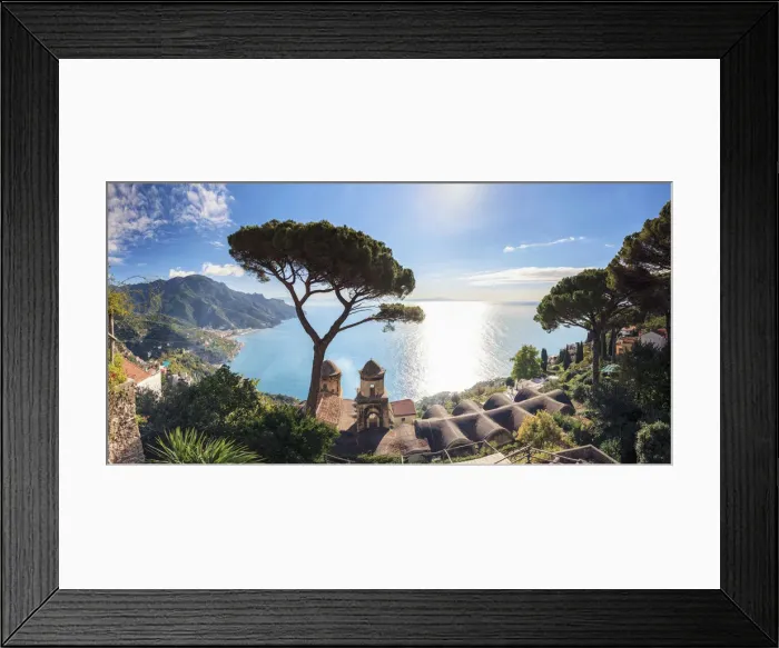 Framed Print : Italy, Amalfi Coast, Ravello, Villa Rufolo Framed Print : Italy, Amalfi Coast, Ravello, Villa Rufolo