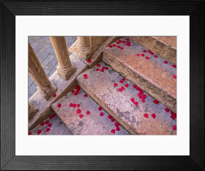 Framed Print : Confetti on steps leading to the Torre di Lamberti, Verona, Veneto, Italy Framed Print : Confetti on steps leading to the Torre di Lamberti, Verona, Veneto, Italy