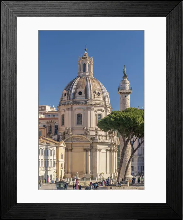 Framed Print : Italy, Lazio, Rome, Church of the Most Holy Name of Mary at the Trajan Forum, Santissimo Framed Print : Italy, Lazio, Rome, Church of the Most Holy Name of Mary at the Trajan Forum, Santissimo