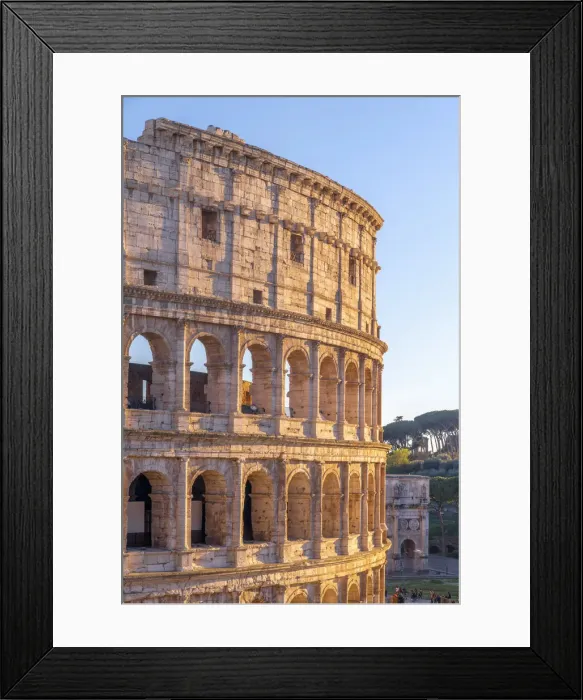 Framed Print : Italy, Lazio, Rome, Colosseum