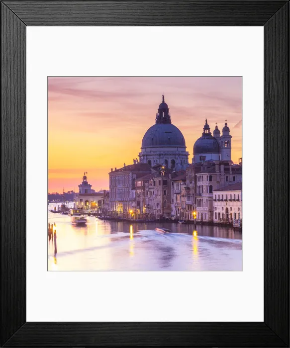 Framed Print : Basilica di Santa Maria della Salute, Grand Canal, Venice, Veneto, Italy Framed Print : Basilica di Santa Maria della Salute, Grand Canal, Venice, Veneto, Italy