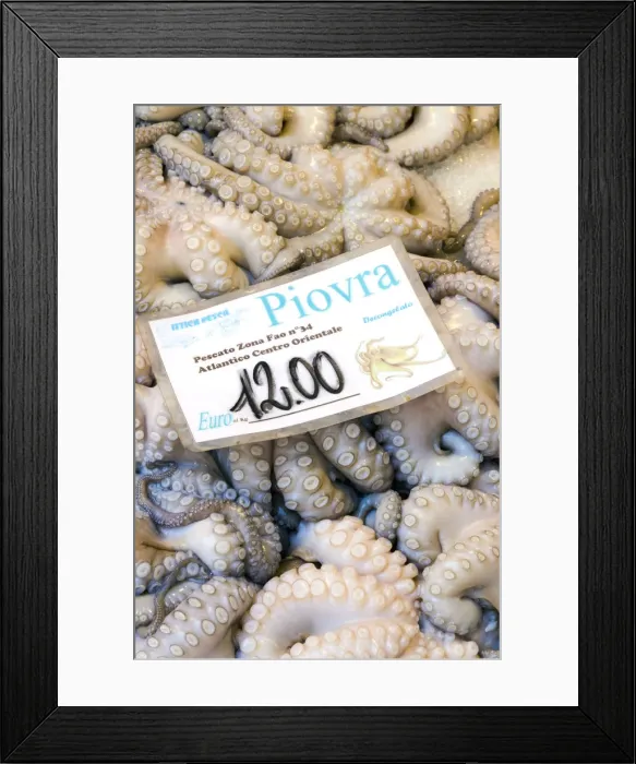 Framed Print : Italy, Veneto, Venice, Rialto Fish Market Framed Print : Italy, Veneto, Venice, Rialto Fish Market