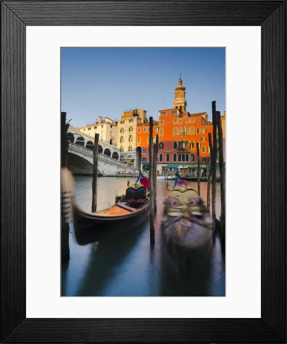 Framed Print : Italy, Veneto, Venice, Rialto Bridge over Grand Canal Framed Print : Italy, Veneto, Venice, Rialto Bridge over Grand Canal
