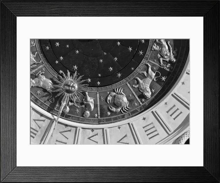 Framed Print : Italy, Veneto, Venice, St. Marks Square (Piazza San Marco), Astronomical Framed Print : Italy, Veneto, Venice, St. Marks Square (Piazza San Marco), Astronomical