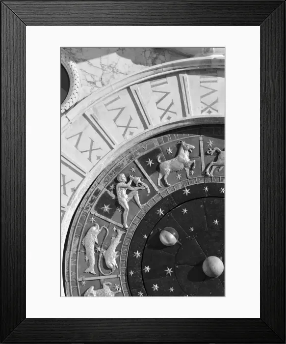 Framed Print : Italy, Veneto, Venice, St. Marks Square (Piazza San Marco), Astronomical Clock Tower Framed Print : Italy, Veneto, Venice, St. Marks Square (Piazza San Marco), Astronomical Clock Tower