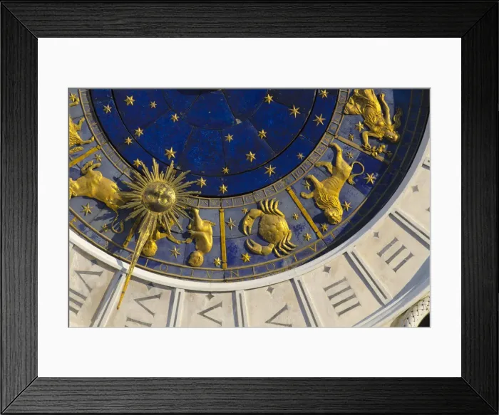 Framed Print : Italy, Veneto, Venice, St. Marks Square (Piazza San Marco), Astronomical Clock Tower Framed Print : Italy, Veneto, Venice, St. Marks Square (Piazza San Marco), Astronomical Clock Tower