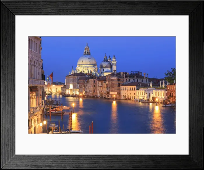 Framed Print : Italy, Veneto, Venice, Sestiere of San Marco, Grand Canal and Santa Maria della Salute Framed Print : Italy, Veneto, Venice, Sestiere of San Marco, Grand Canal and Santa Maria della Salute