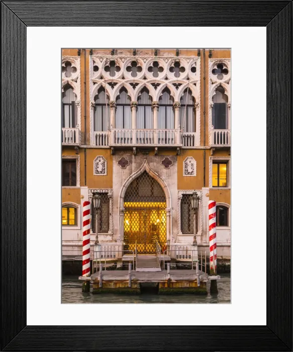 Framed Print : Palazzo on the Grand Canal, Venice, Veneto, Italy