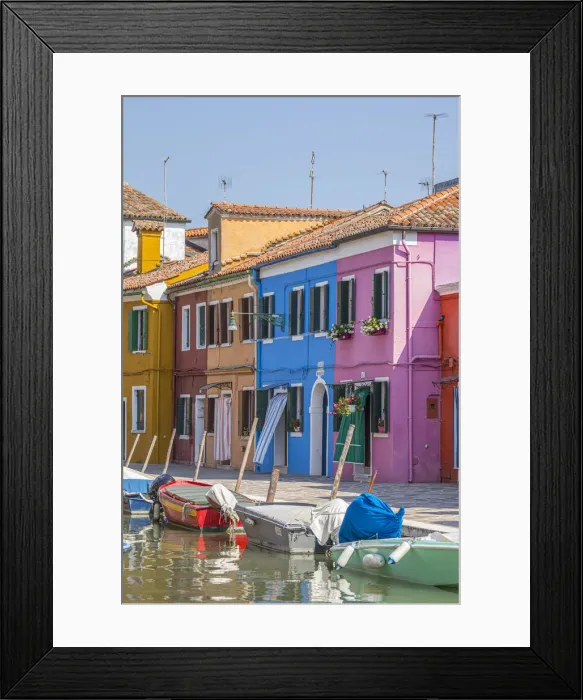 Framed Print : Burano, Venice, Veneto, Italy Framed Print : Burano, Venice, Veneto, Italy