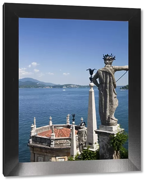 Italy, Piedmont, Lake Maggiore, Stresa, Borromean Islands, Isola Bella, Palazzo Borromeo