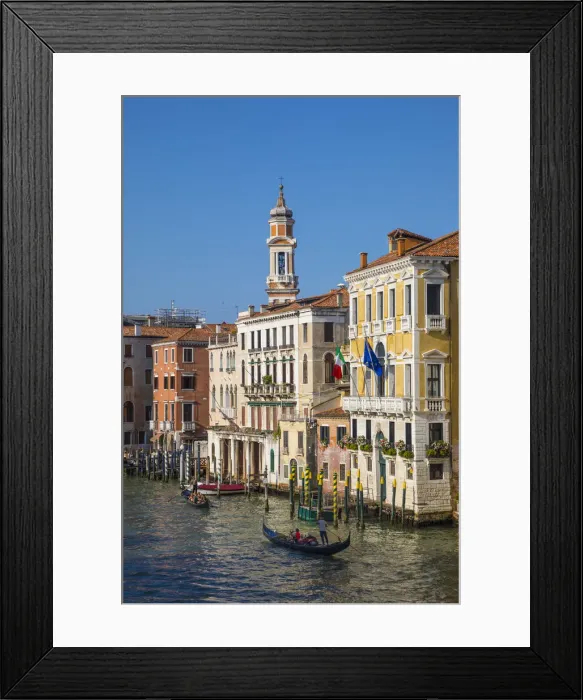 Framed Print : Grand Canal, Venice, Veneto, Italy