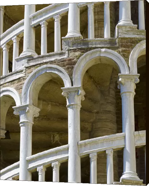 Italy, Veneto, Venice, Palazzo Contarini del Bovolo (Palazzo Contarini Minelli dal
