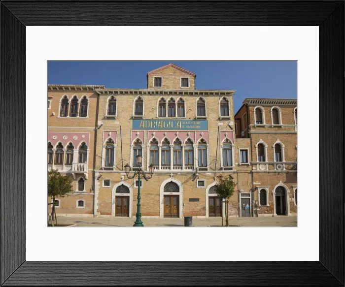 Framed Print : Adriatica building, Dorsoduro, Venice, Italy Framed Print : Adriatica building, Dorsoduro, Venice, Italy