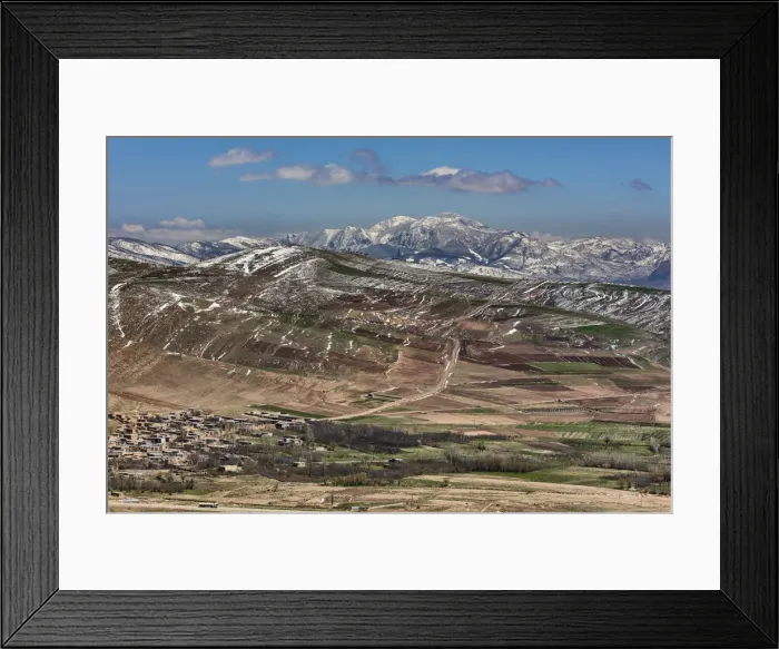 Framed Print : Mountain landscape, Golestan Province, Iran Framed Print : Mountain landscape, Golestan Province, Iran