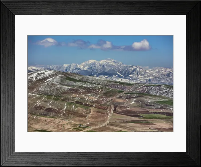 Framed Print : Mountain landscape, Golestan Province, Iran Framed Print : Mountain landscape, Golestan Province, Iran