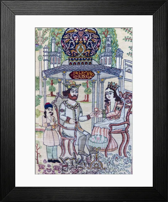 Framed Print : Traditional Persian carpet, Carpet Museum of Iran, Tehran, Iran Framed Print : Traditional Persian carpet, Carpet Museum of Iran, Tehran, Iran