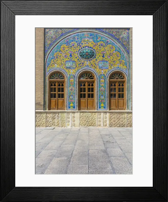 Framed Print : Golestan Palace, Tehran, Iran Framed Print : Golestan Palace, Tehran, Iran