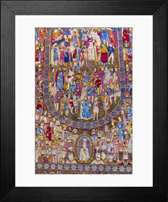 Framed Print : Traditional Persian carpet, Carpet Museum of Iran, Tehran, Iran Framed Print : Traditional Persian carpet, Carpet Museum of Iran, Tehran, Iran
