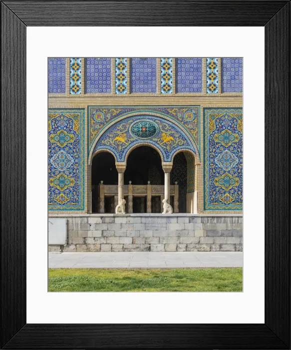 Framed Print : Golestan Palace, Tehran, Iran Framed Print : Golestan Palace, Tehran, Iran
