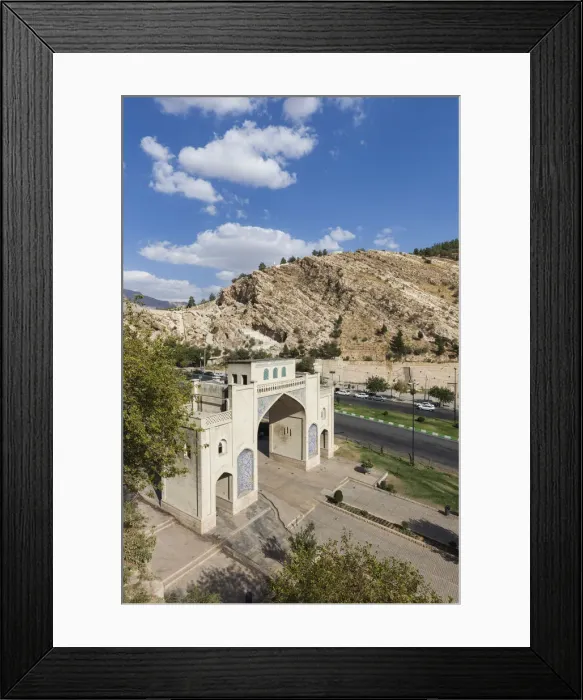 Framed Print : Iran, Central Iran, Shiraz, Quran Gateway Framed Print : Iran, Central Iran, Shiraz, Quran Gateway