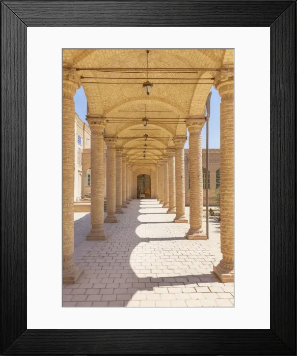 Framed Print : Zoroastrians History and Culture Museum, Yazd, Yazd Province, Iran Framed Print : Zoroastrians History and Culture Museum, Yazd, Yazd Province, Iran