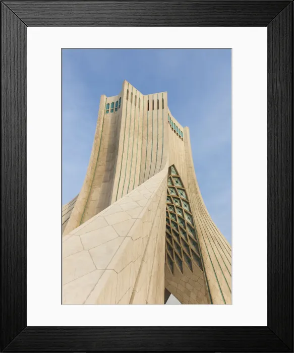 Framed Print : Iran, Tehran, Azadi Tower, Freedon Tower Monument Framed Print : Iran, Tehran, Azadi Tower, Freedon Tower Monument