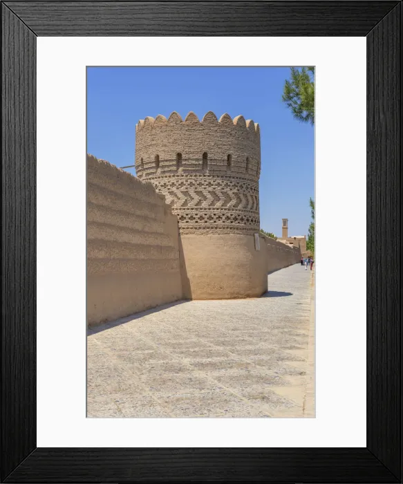 Framed Print : Tower, Dowlatabad Garden, Yazd, Yazd Province, Iran Framed Print : Tower, Dowlatabad Garden, Yazd, Yazd Province, Iran