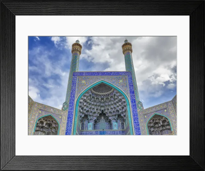 Framed Print : Shah Mosque, Isfahan, Isfahan Province, Iran Framed Print : Shah Mosque, Isfahan, Isfahan Province, Iran