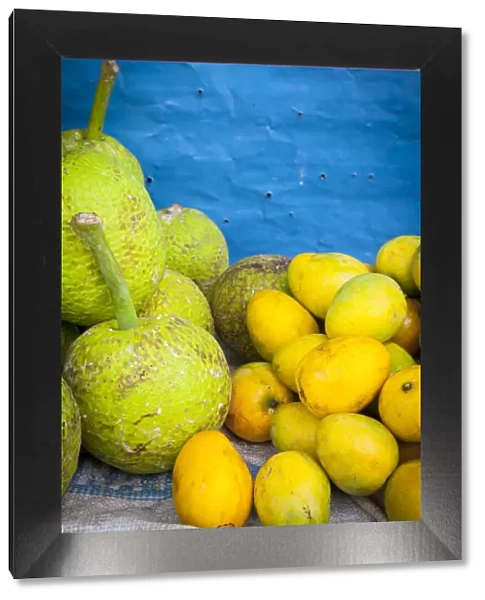 Bread Fruit & Mangos, , Morant Bay, St. Thomas Parish, Jamaica, Caribbean